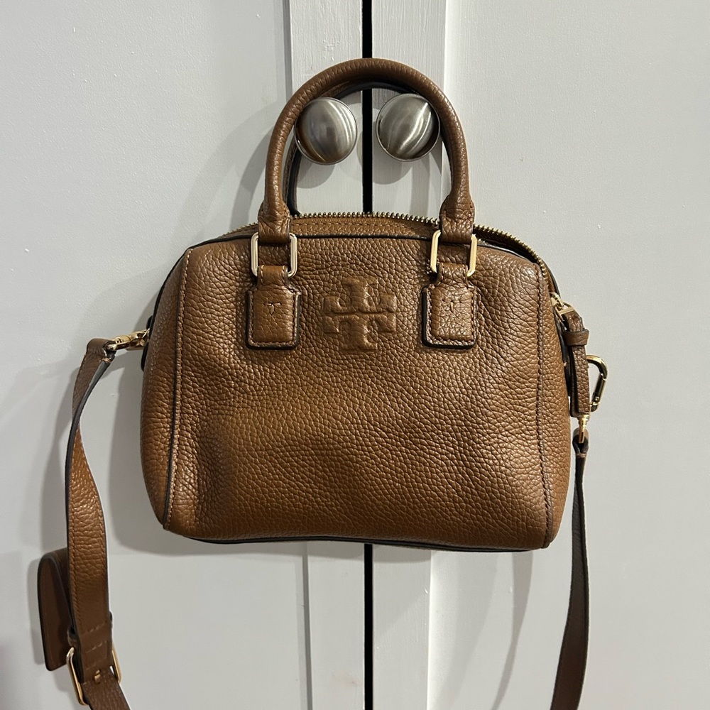Tory Burch Brown Satchel Bag